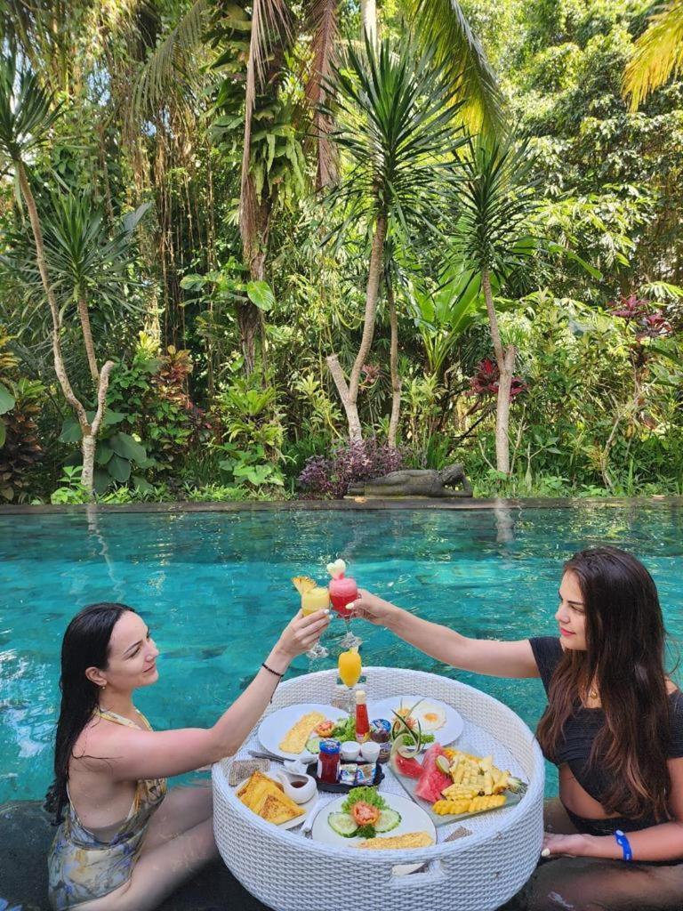 Luxury 3Br Infinity Jungle View Aashaya Villa Ubud מראה חיצוני תמונה
